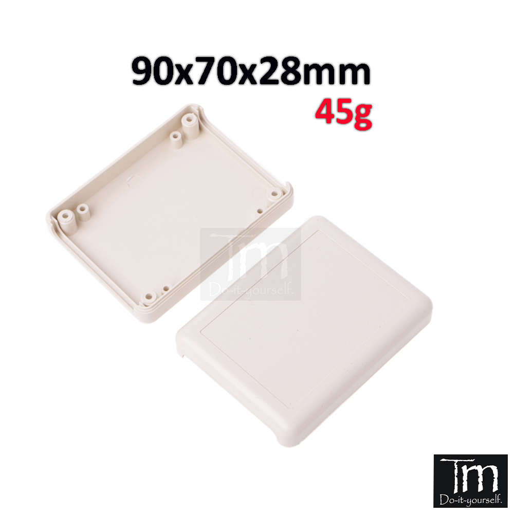 Hộp Nhựa Kỹ Thuật 90x70x28mm Trắng