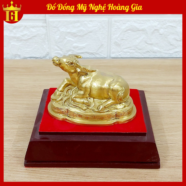 Tượng Trâu Phong Thủy Bằng Đồng