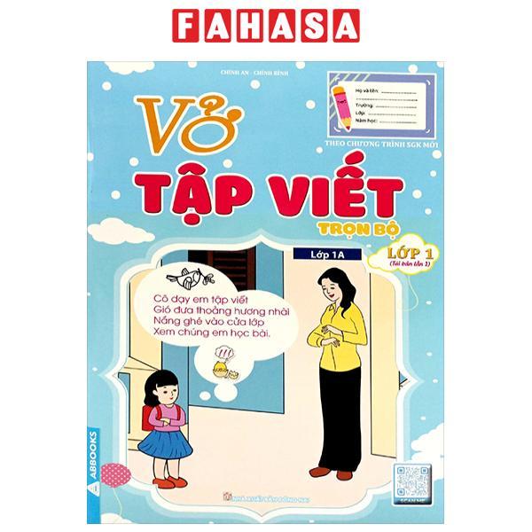 Vở Tập Viết Lớp 1 Trọn Bộ - Theo Chương Trình SGK Mới