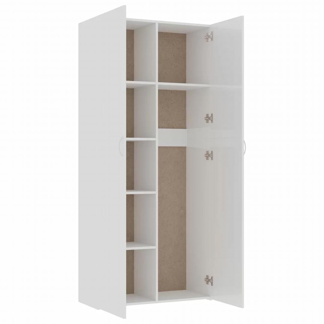 Tủ phòng tắm gỗ hiện đại SMLIFE Sandar | Gỗ MDF dày 17mm chống ẩm | D80xR38xC180cm