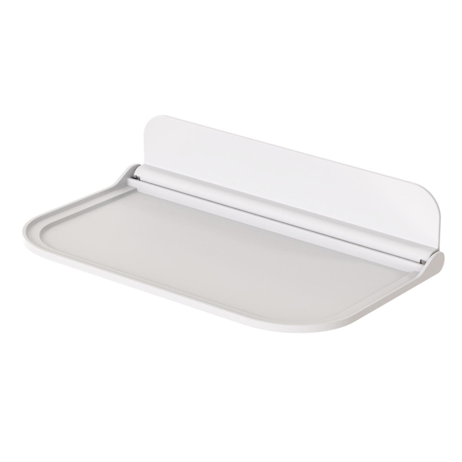 Bathroom Rack Shelf No Drilling Adhesive Shower Basket Shelf for Hotel Home