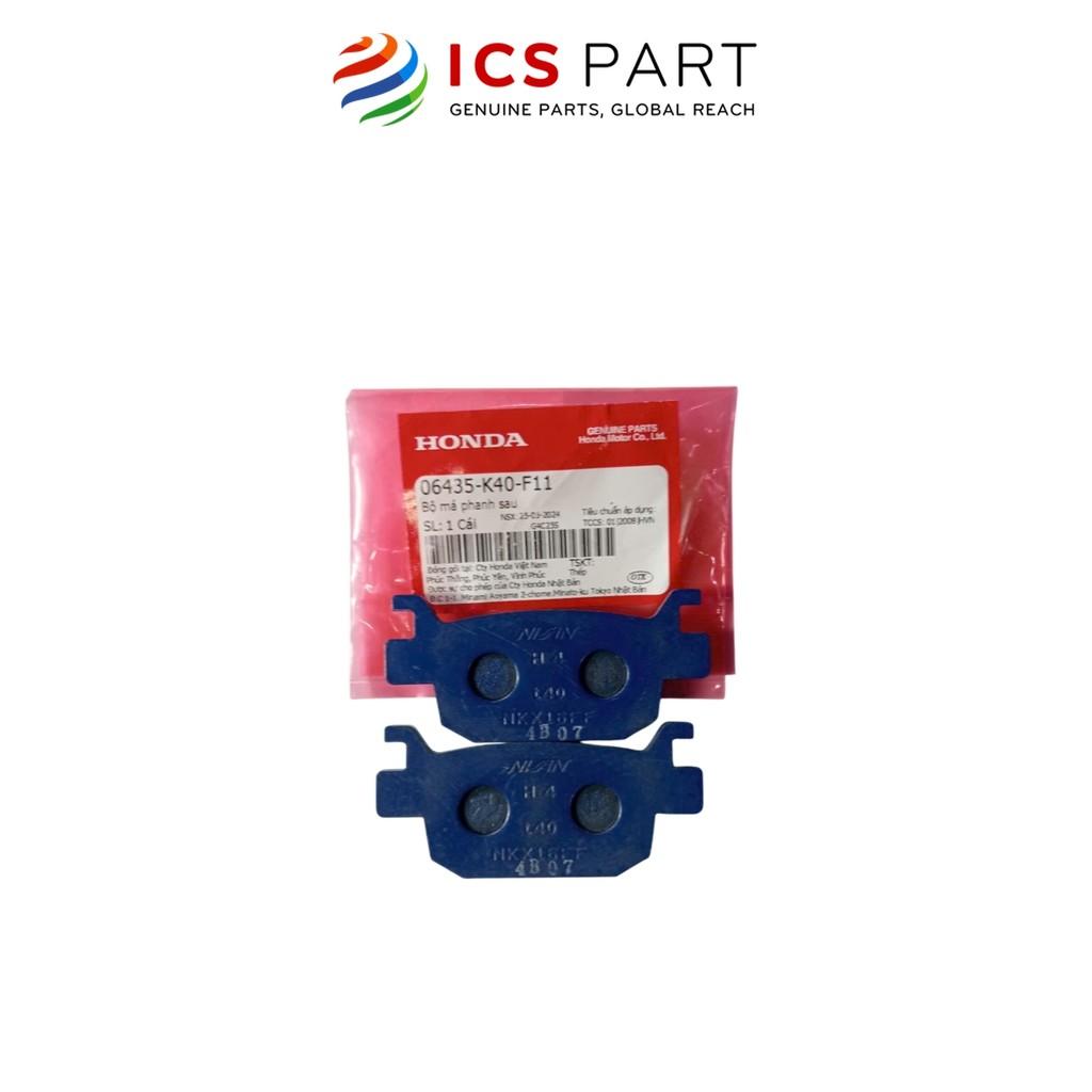 Bộ Má Phanh Sau (Má Đĩa) HONDA Sh 125, Sh 150 (06435K40F11)
