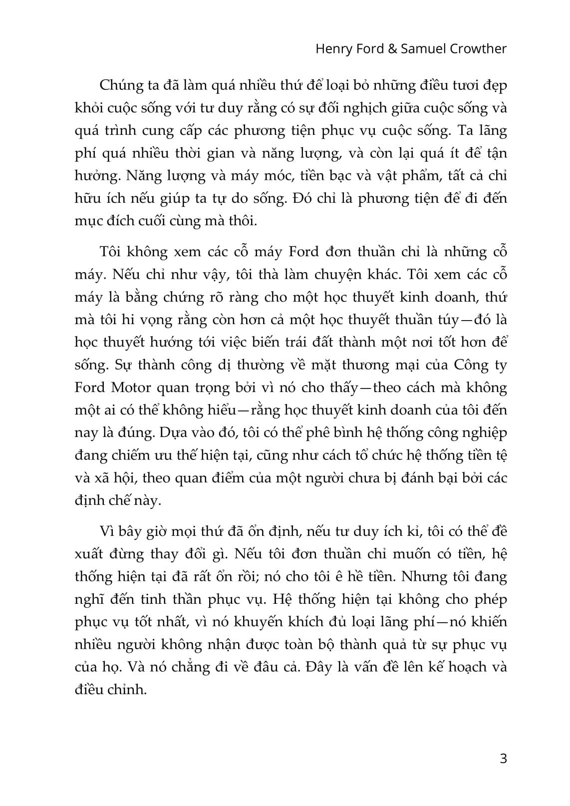 Henry Ford - Tôi Và Ford Motor: Cách Tỉ Phú Henry Ford Điều Hành Ford Motor Từ Thuở Sơ Khai Đến Tầm Thế Giới (Tái Bản 2023)