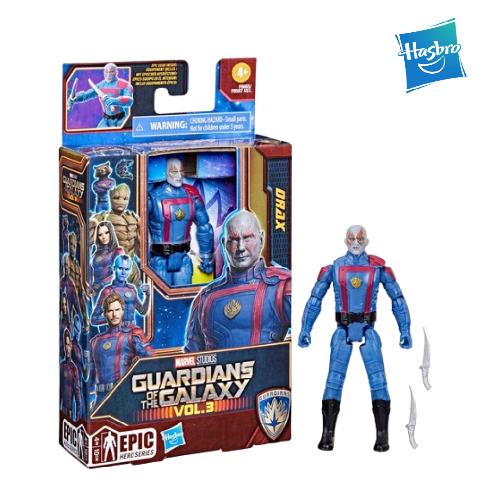 Đồ Chơi Siêu Anh Hùng 10cm Guardians Drax 10cm Marvel F6665