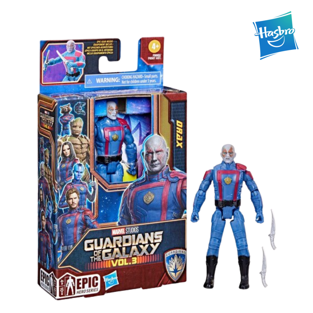 Đồ chơi siêu anh hùng 10cm Guardians Drax 10cm Marvel