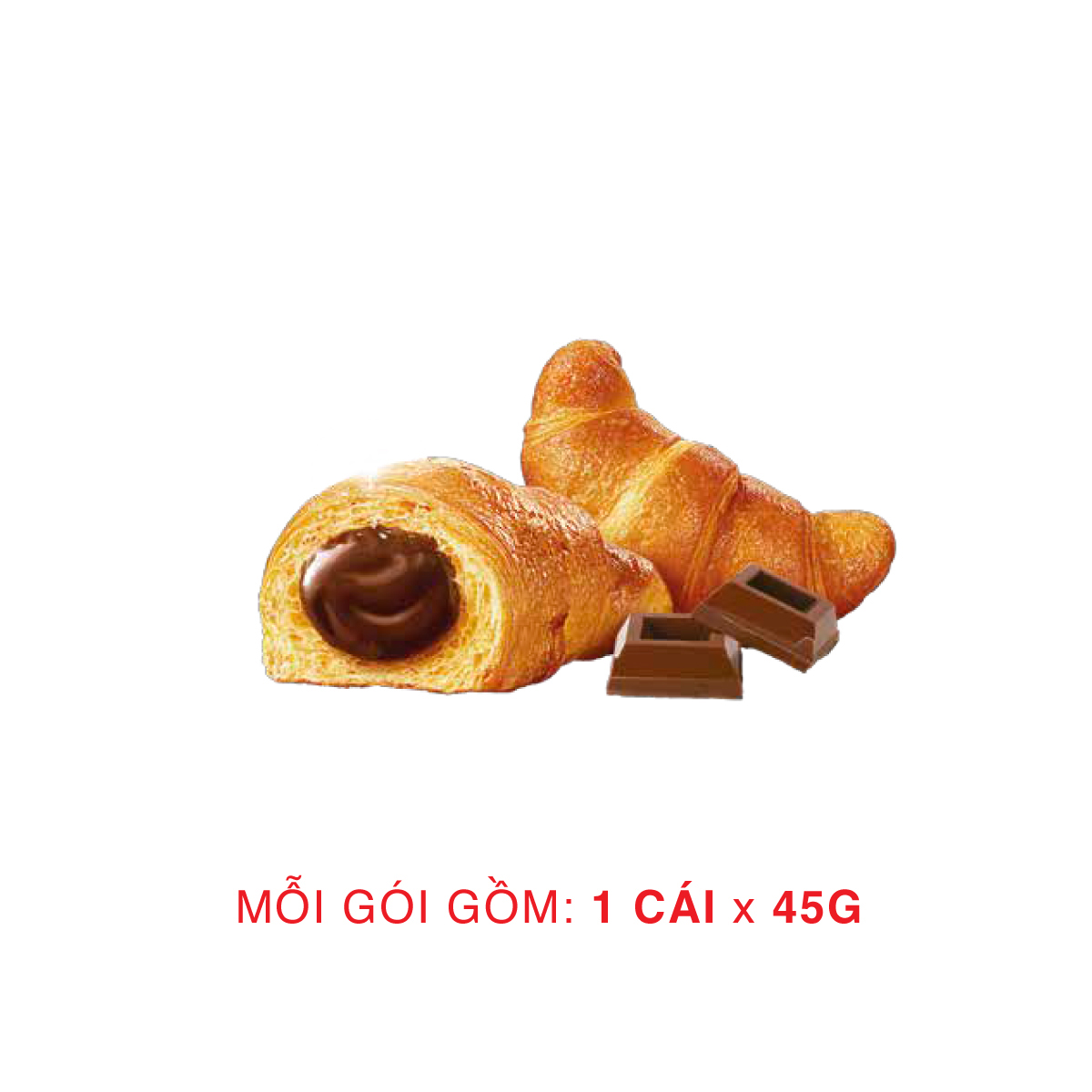 Combo 20 Bánh Bauli Moonfils Choco 45g