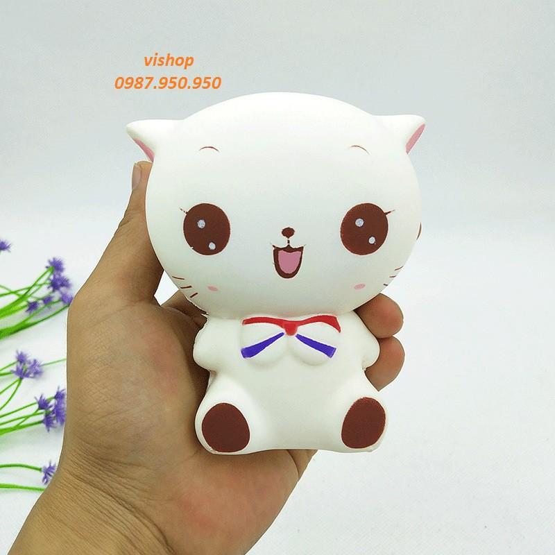 SquiShy MÈO TRÒN ĐEO NƠ
