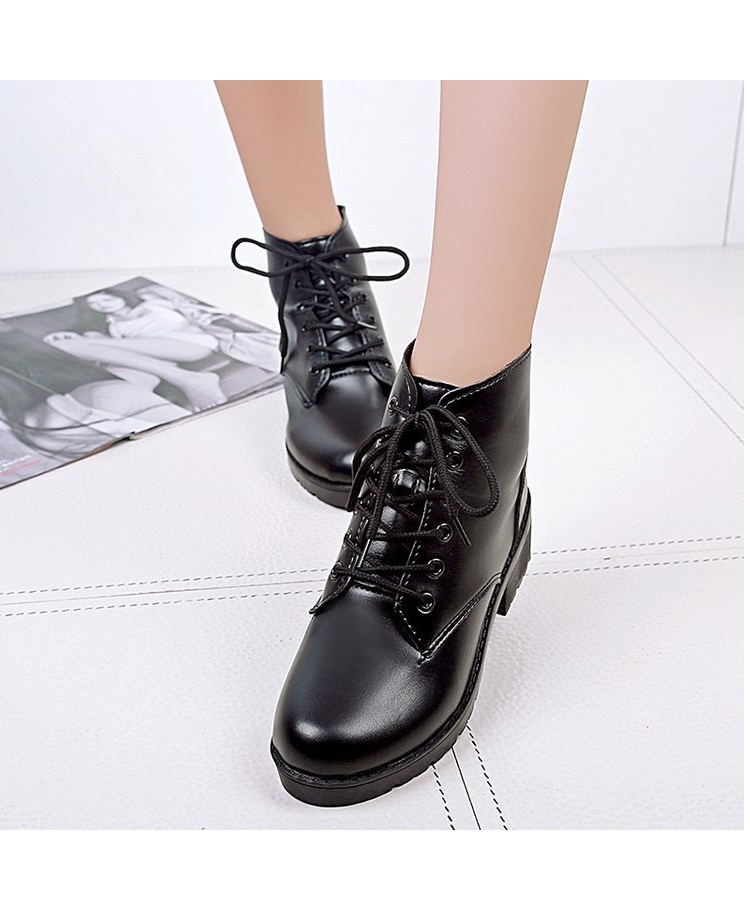 Giày boot nữ phong cách ulzzang đế cao 2cm B148