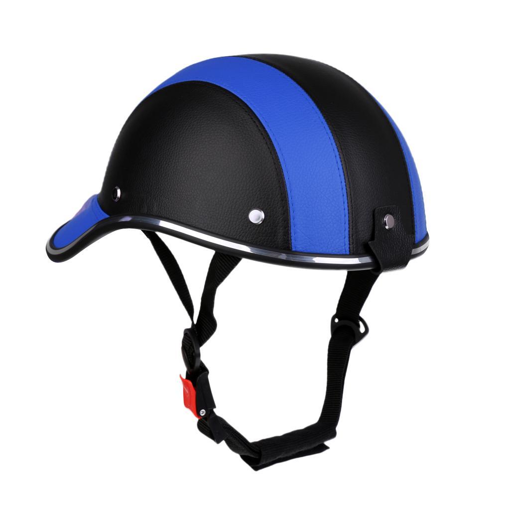2xBaseball Style Motorcycle Bike Anti- Safe Hat Visor