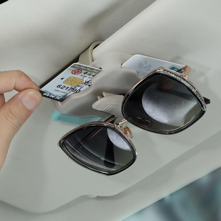 Ví Đựng Thẻ Gắn Tấm Che Nắng Xe Hơi Đa Năng Giá Đỡ