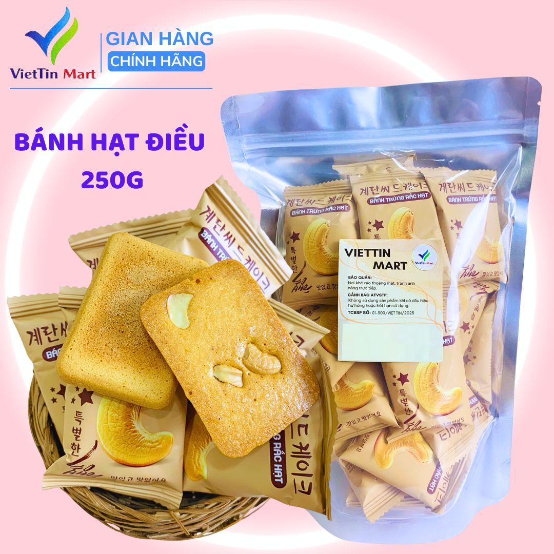 Bánh Quy Hạt Điều Hàn Quốc