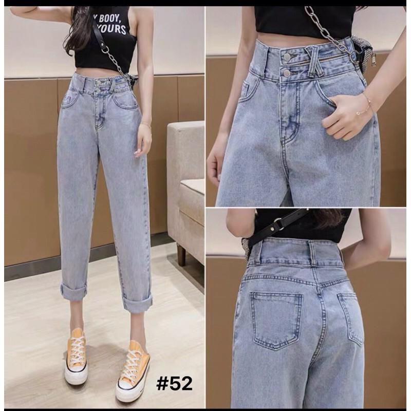 JEAN THÁI BIGSIZE ảnh thật-quần baggy cao cấp
