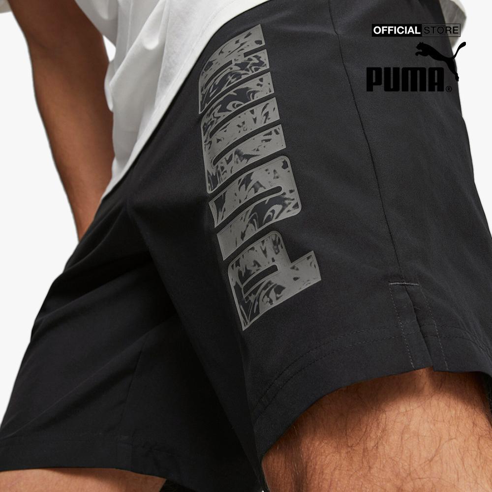 PUMA - Quần shorts tập luyện nam Power Woven673400