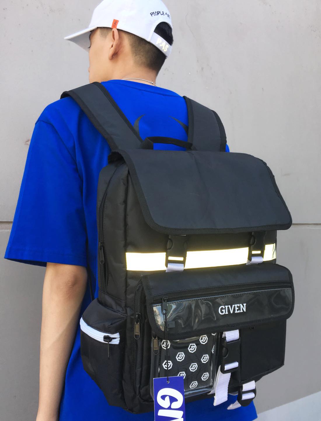 Balo Đi học Given Thời Trang Unisex Streetwear Nam Nữ Backpack 140GV FULL TAG THẺ