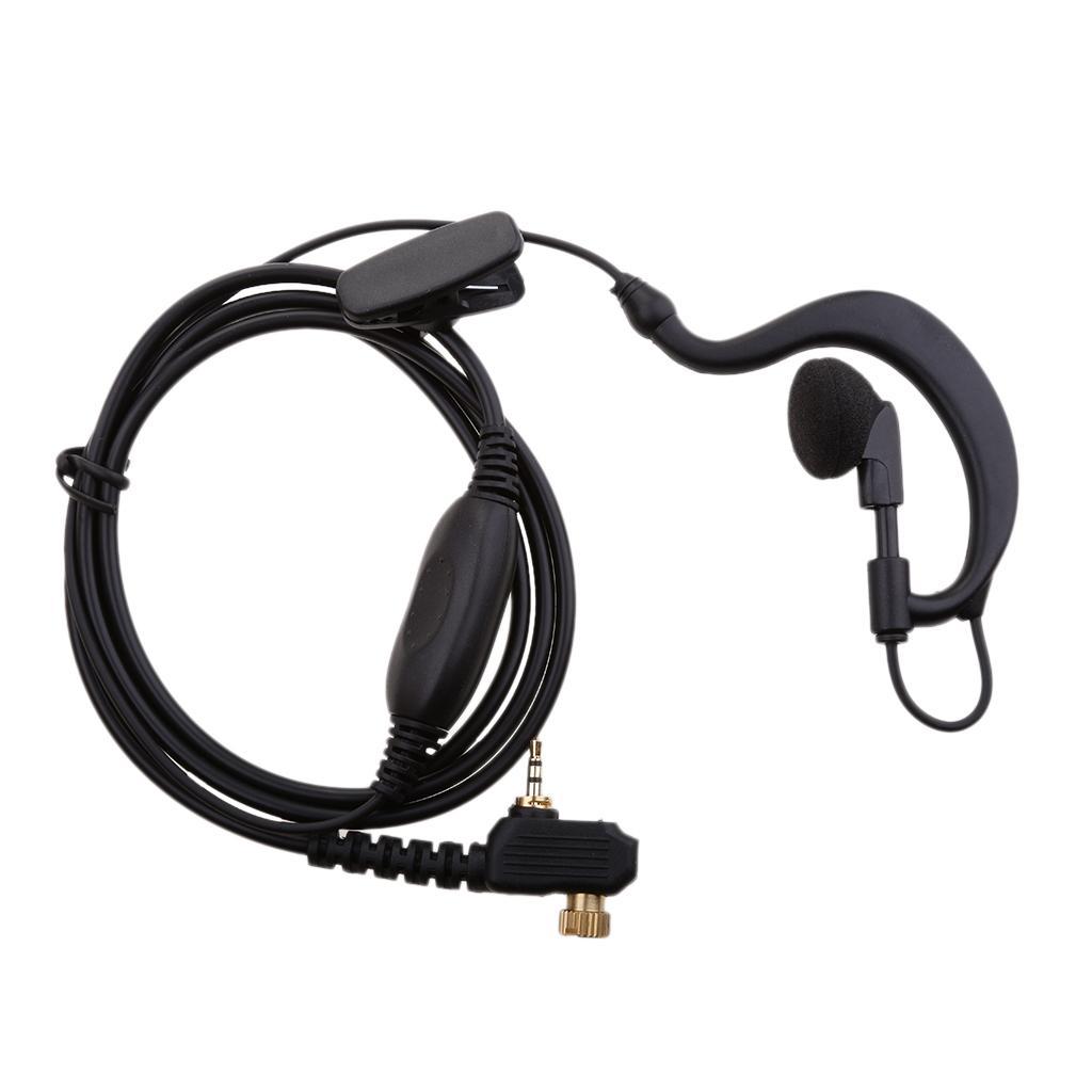 Earpiece Headset Microphone for Motorola Walkie Talkies Radio MTP850 MTH650