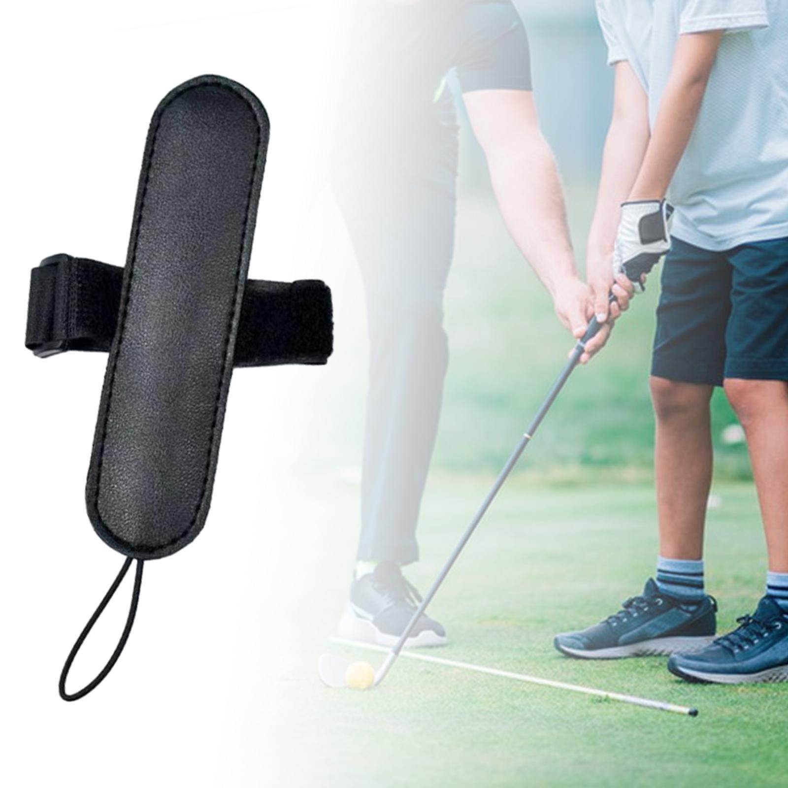 Golf Wrist Brace Band Golf Swing Training Aid Straight Practice Durable Lightweight Tool Golf Straight Arm Trainer for Men Women Golfer Gift