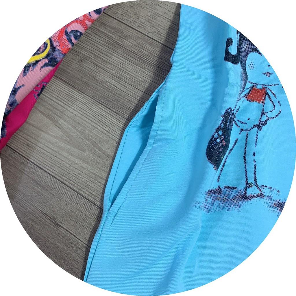 Váy Bé Gái Thun Cotton 4 Chiều Cao Cấp Loại 1 Đẹp