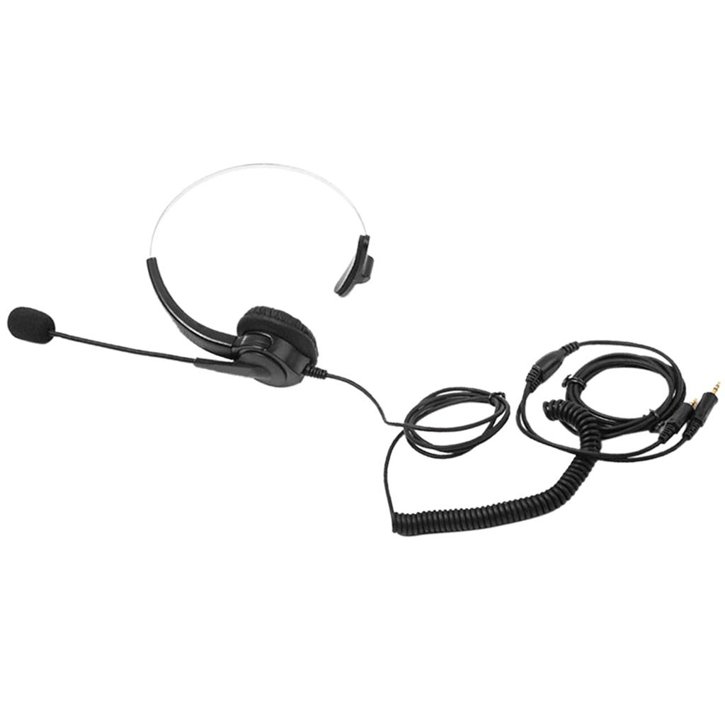 Call Center Noise Cancelling Headphone Telephone Headset