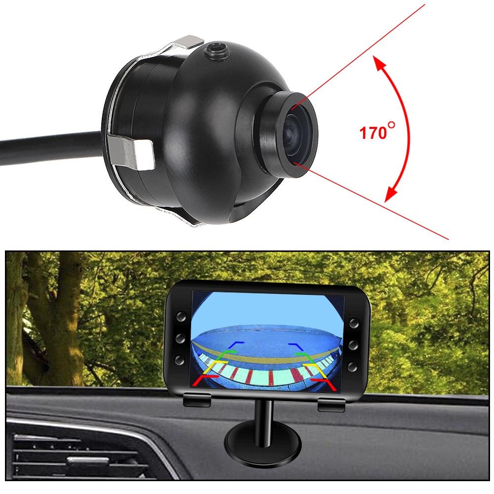 Camera góc rộng 170 độ chống thấm nước cho xe hơi