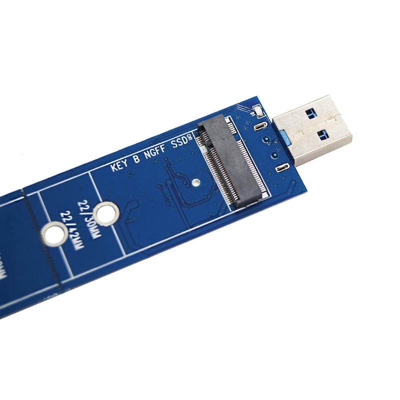 Khuyến mại USB 3.0 sang M.2 SSD USB3.0 sang NGFF B KEY SSD Ổ cứng gắn ngoài Hộp