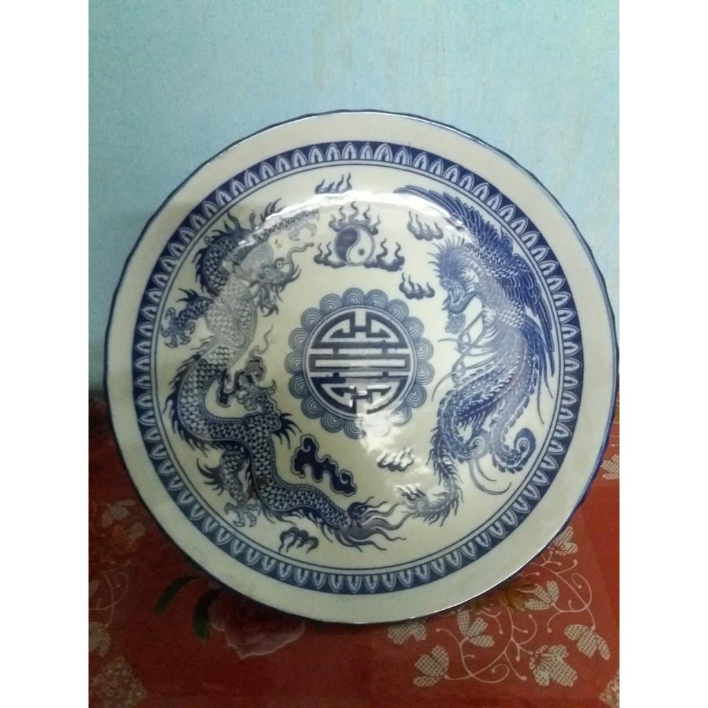 Dĩa đựng trái cây Bát Tràng_ Loại đại