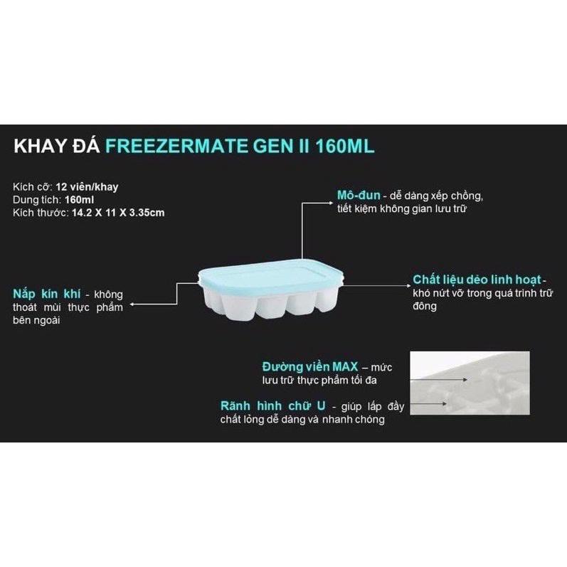 Khay đá 160ml Ice Tray (Màu ngẫu nhiên) - Tupperware