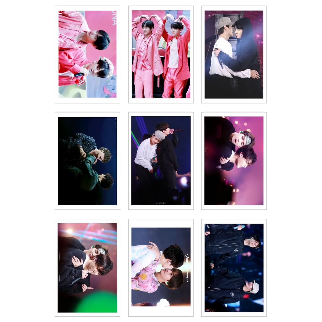 Lomo Card Ảnh VKOOK ( V &amp; Jungkook moments) 45 ảnh