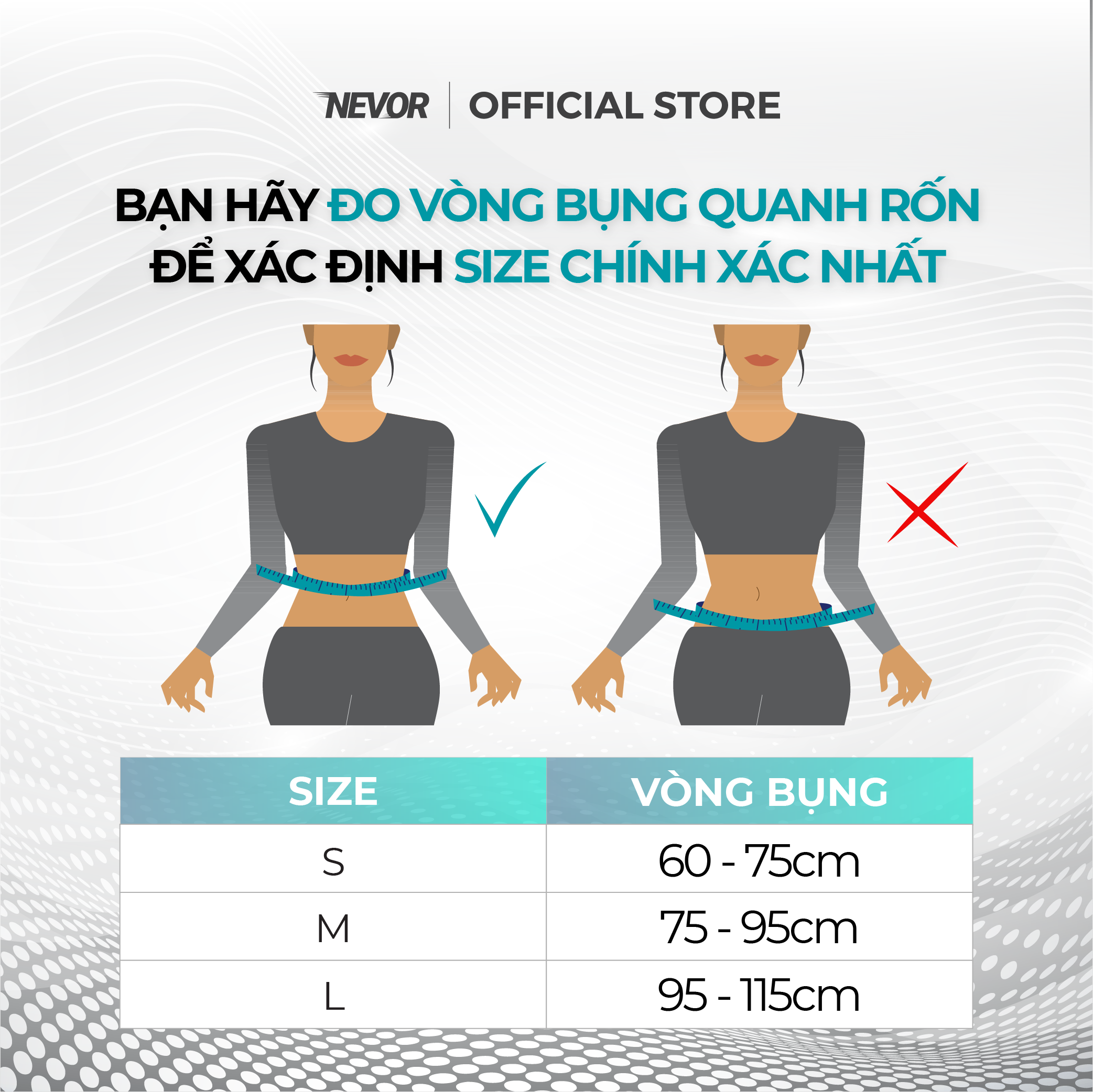 Đai Thắt Lưng Nevor DTL01 Thoáng Khí, Dự Phòng và Hỗ Trợ Chấn Thương Thắt Lưng Cột Sống Cùng