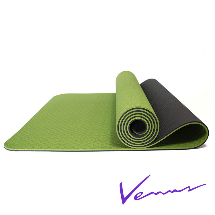 Thảm Tập Yoga và Gym Đa Năng 2 Lớp TPE Chống Trơn Trượt