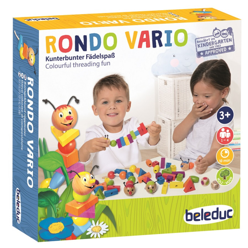 RONDO VARIO – Bộ Đồ Chơi Montessori Hướng Dẫn Bé Học Về Hình Khối