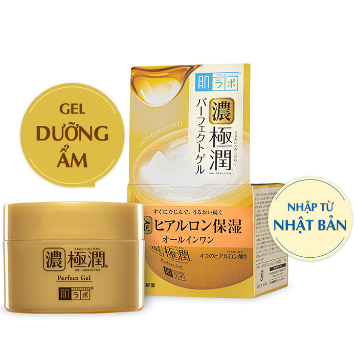 Kem dưỡng ẩm dạng gel Hada Labo Koi-Gokujyun Perfect Gel 100g