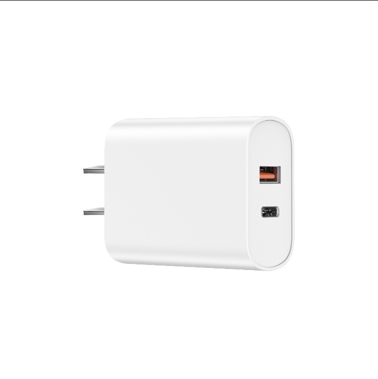 Củ sạc Wiwu Quick Wi-U002 PD + QC Fast Charger cho điện thoại có 2 cổng USB & Type-C hỗ trợ sạc nhanh - Hàng chính hãng