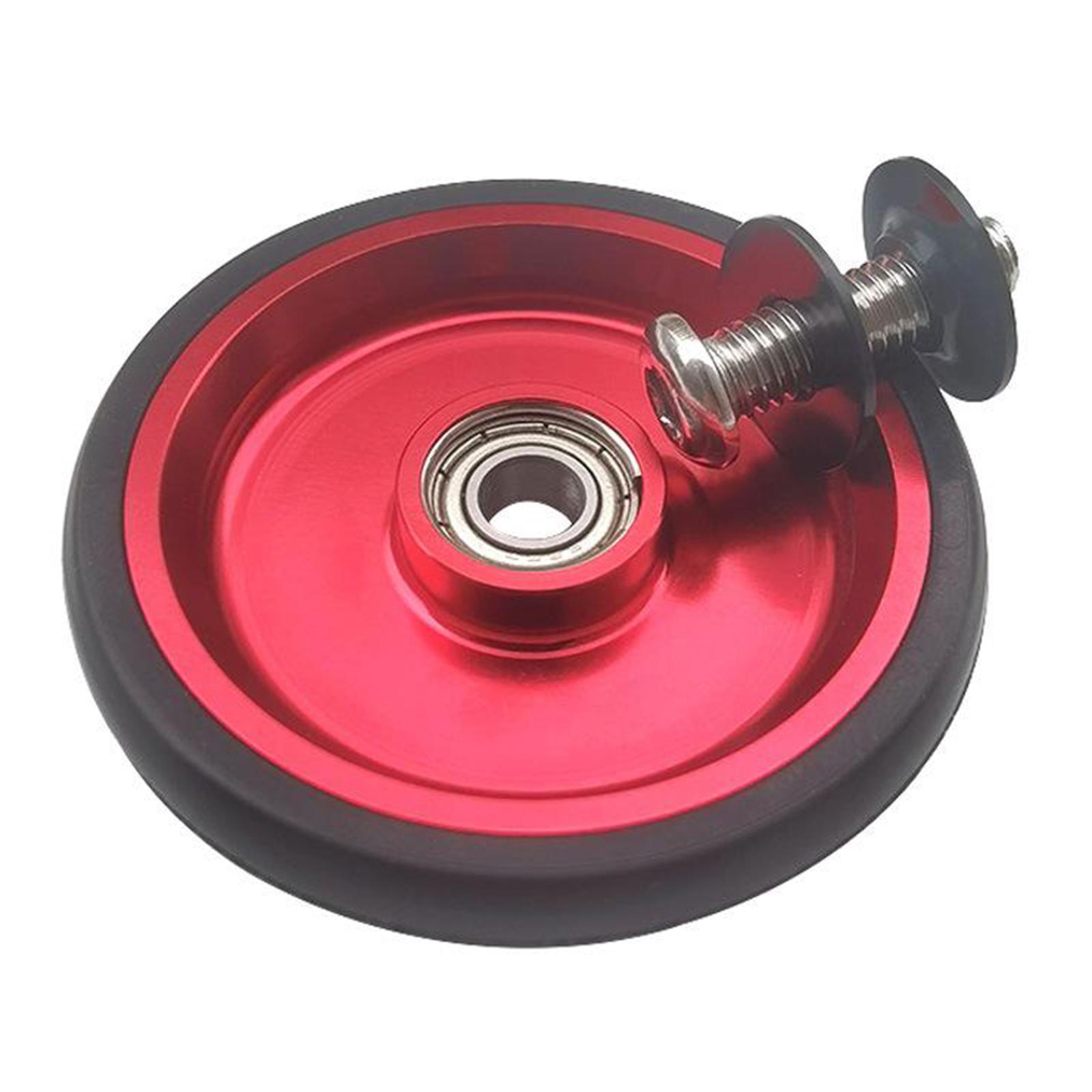 Folding Bike Easy Wheels Foldable Bicycle Transportation EZ Wheel Red