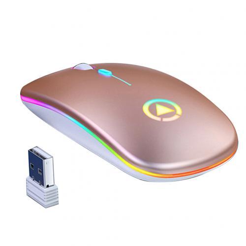 Chuột Máy Tính Không Dây Có Đèn Led