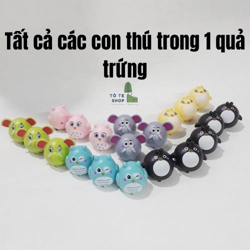 Đồ chơi trứng khủng long chứa 20 con thú chạy cót, trứng khủng long biến hình, đồ chơi quả trứng khủng long nở con