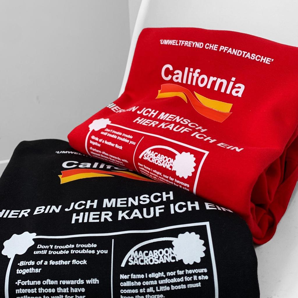 Áo Hoodie JL Oversize California, JACKLANE, Áo nỉ chui đầu unisex Jack Lane