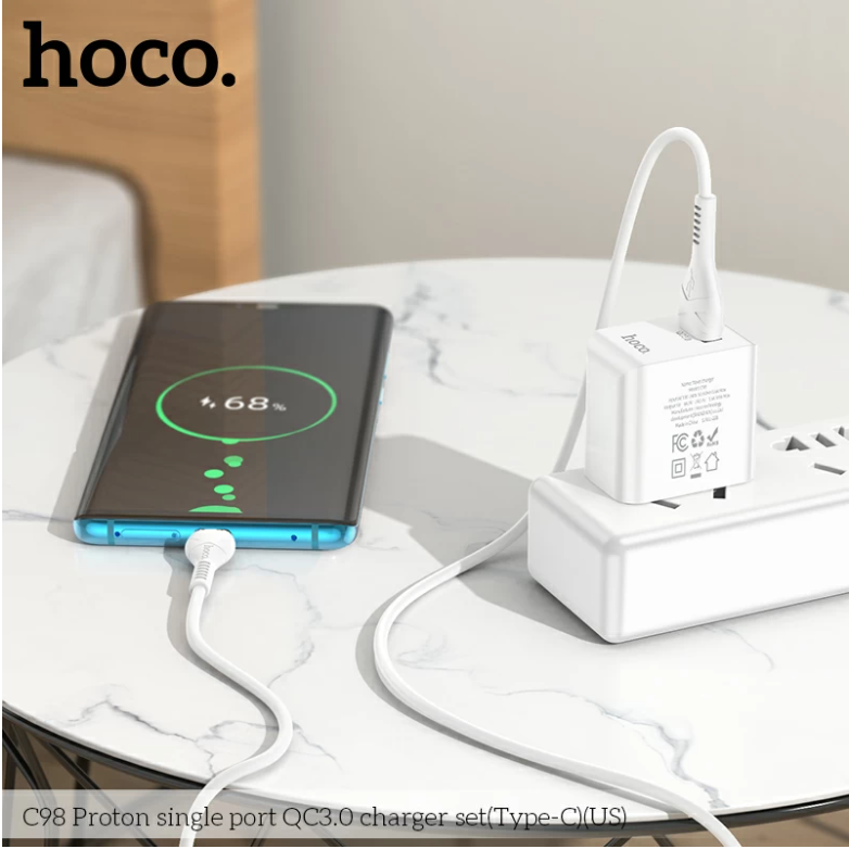 Củ Sạc Nhanh Hoco C98 - UC-A413-13 - hàng chính hãng