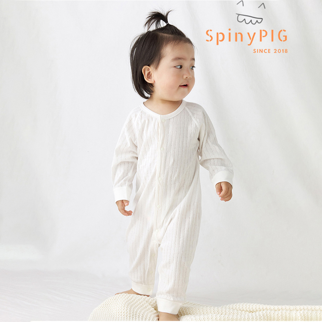 Bộ body dài tay sơ sinh 0-2 tuổi 100% cotton thoáng khí nhiều màu cho bé trai bé gái