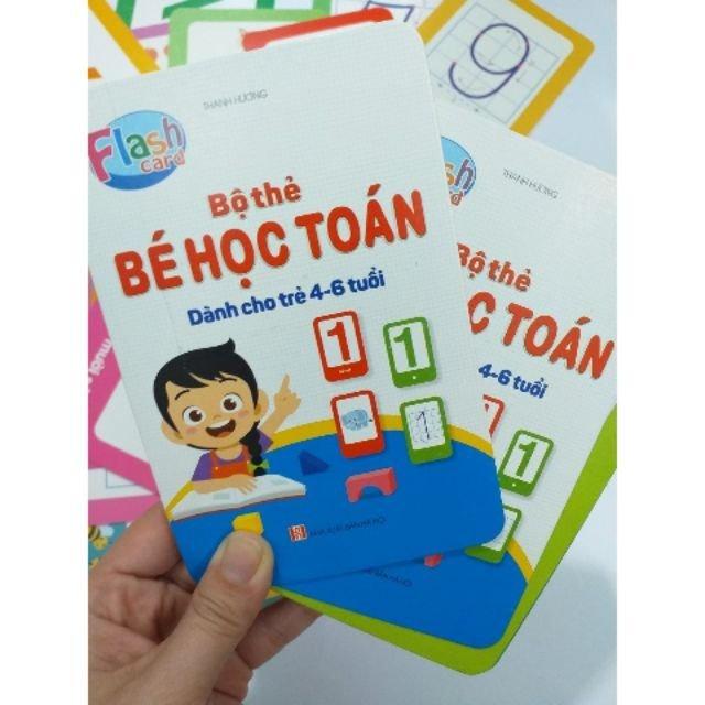 Trọn Bộ 42 Thẻ Học Thông Minh, Flashcards Số Đếm và Phép Tính Giúp Bé Học Toán