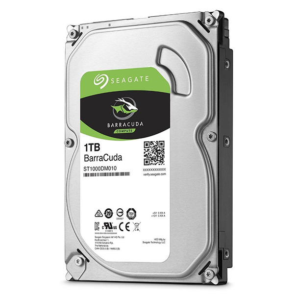 Ổ cứng HDD Seagate Barracuda 1TB 7200rpm - Hàng chính hãng