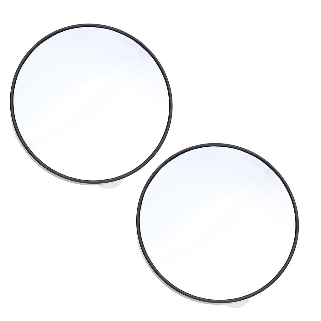 2x2x Travel Wall Suction Mirror 15X Magnifying Makeup Cosmetic Bedroom Mirrors