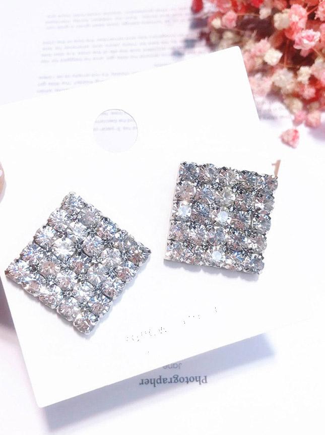 Bộ quà tặng Bông tai/ khuyên tai cao cấp có hộp túi kèm theo