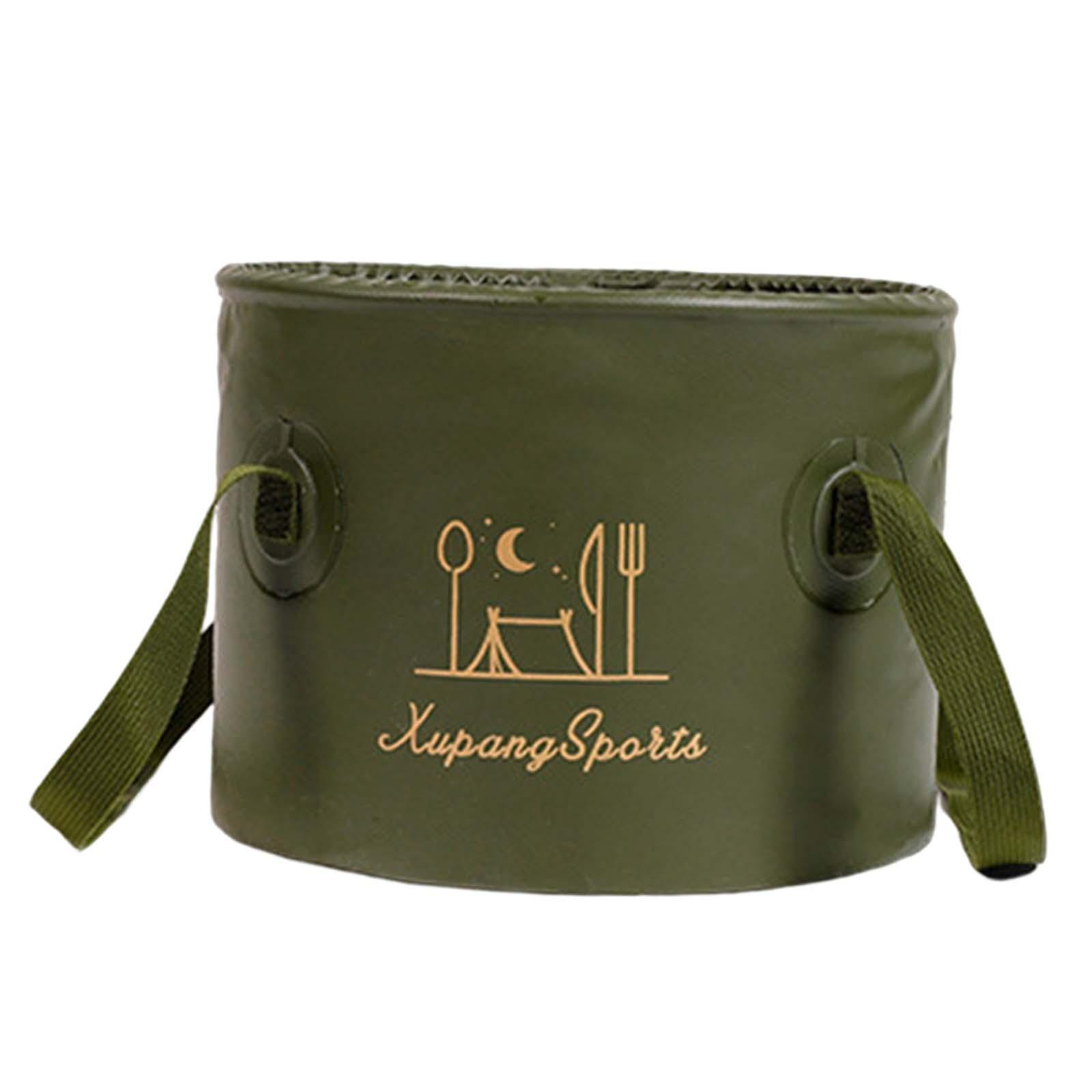 Collapsible Bucket Portable Folding Wash Basin for Gardening Fishing Outdoor