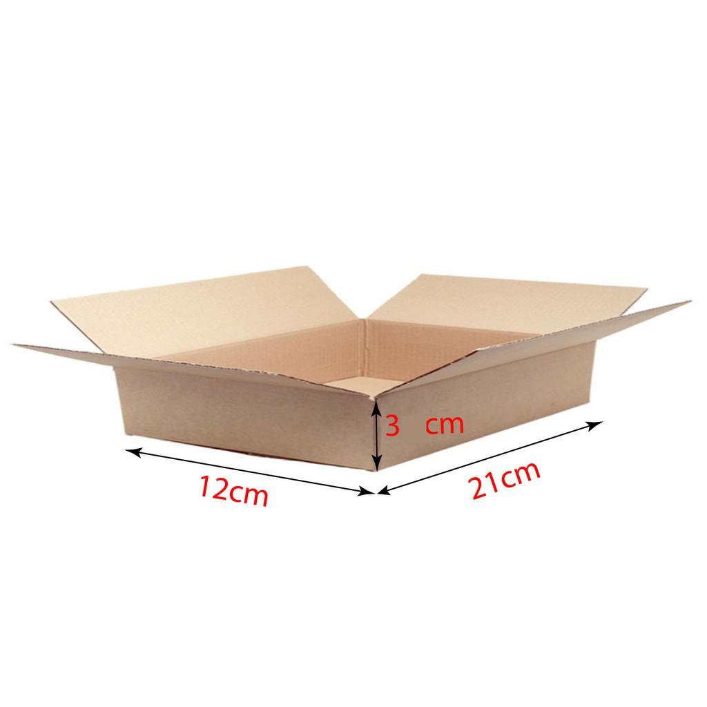 Thùng giấy Carton 21*12*3cm