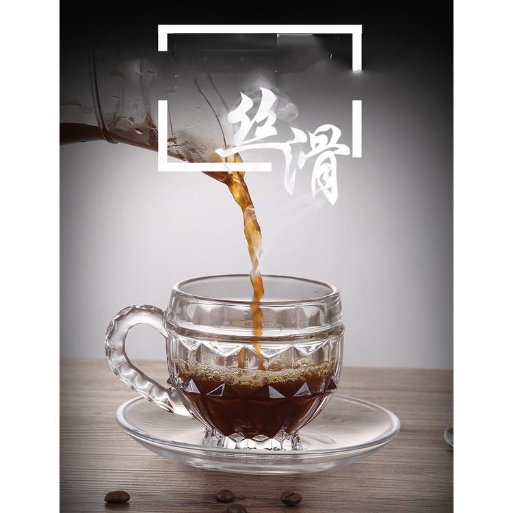Bộ 6 Ly Thủy Tinh Bầu Lùn Uống Trà CAFE NƯỚC HOA QUẢ - Bộ 6 ly thủy tinh uống nước cao cấp