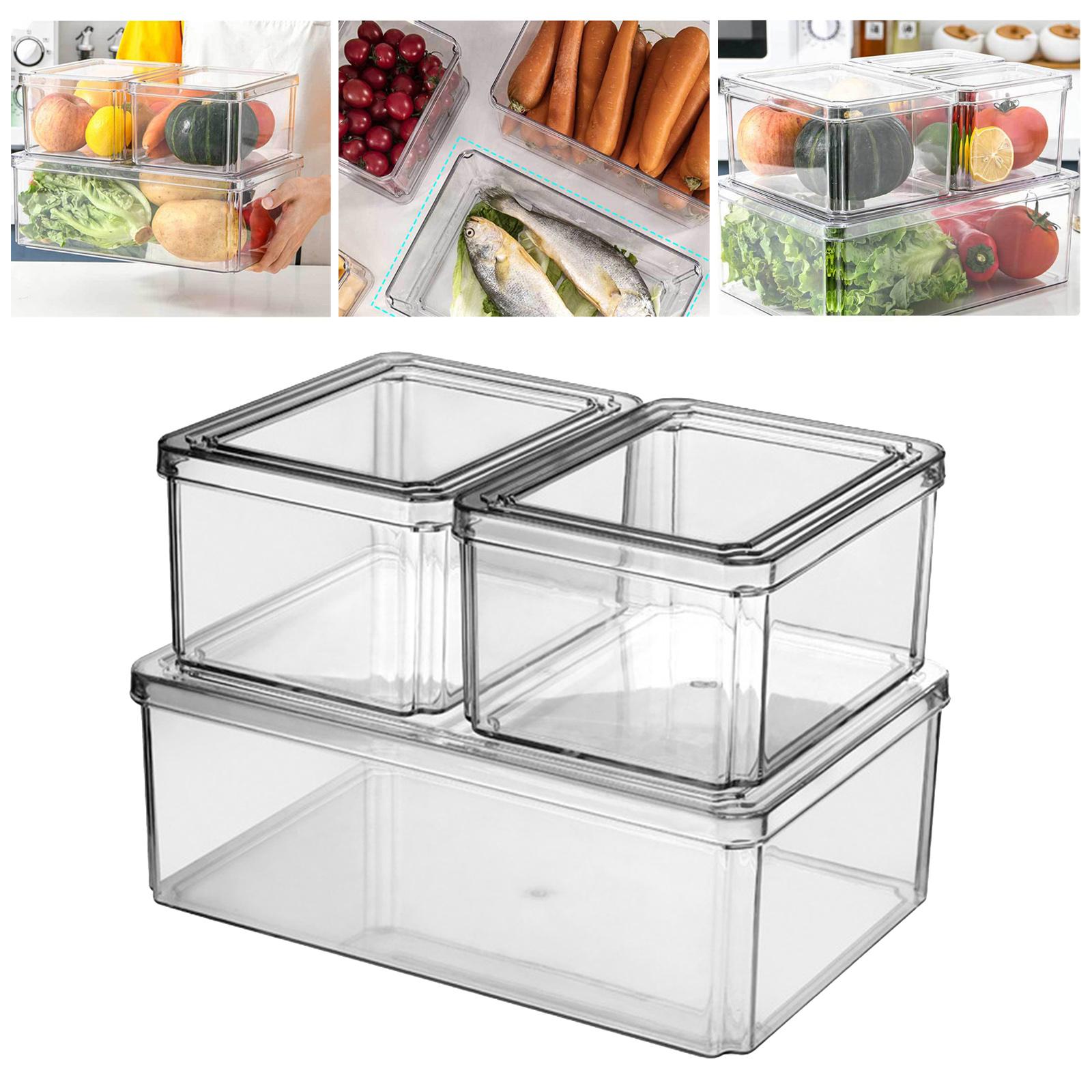 Food Storage Container Fridge Storage Container Fruit Container for Kitchen Set