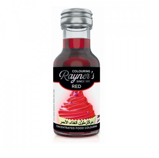 Màu Đỏ Thực Phẩm - Rayner's Red Food Colour - chai 28ml