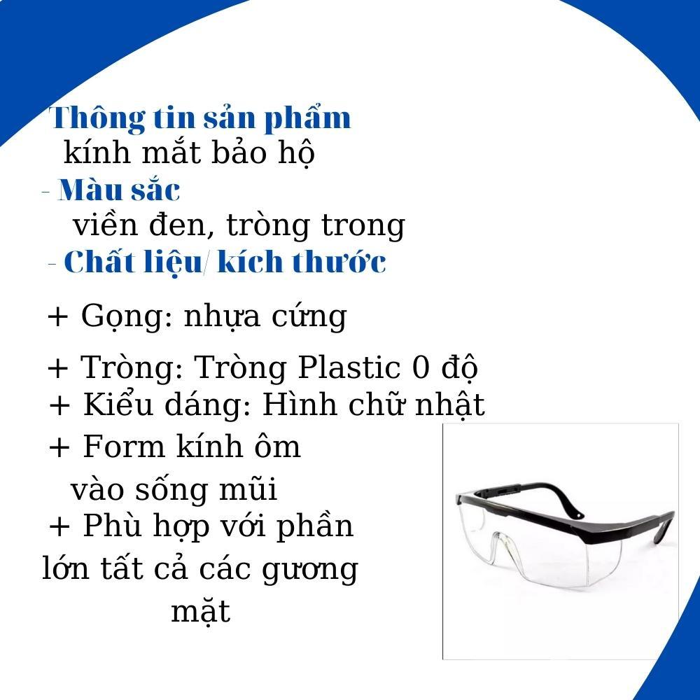 Kính bảo hộ, kính chống bụi mắt kính phòng dịch đi đường bảo vệ mắt chống tia UV