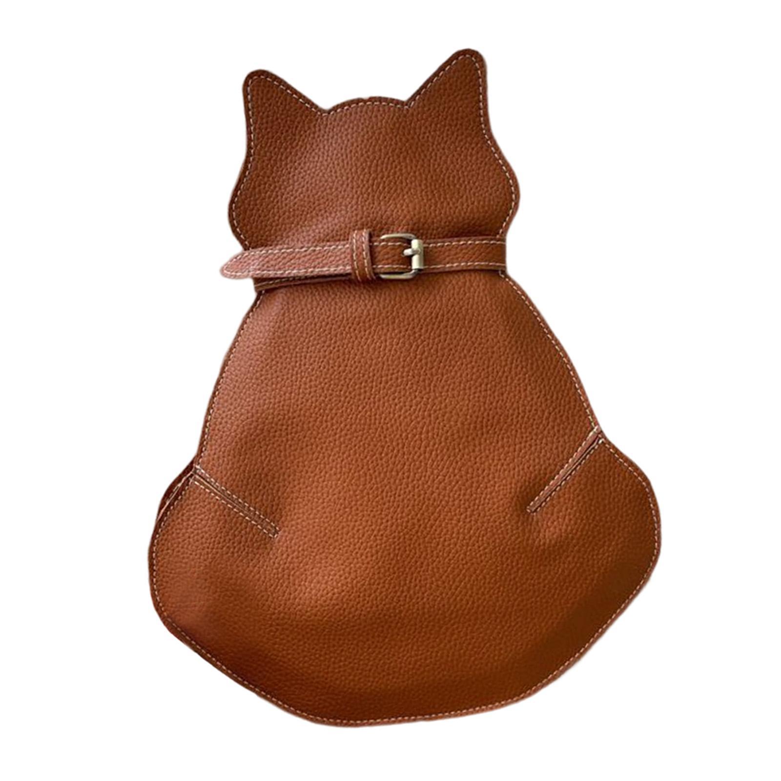 Bags for Women Crossbody Bag Casual fashion Daypack Lady Gift PU Leather Cute cat shape for Travel Fitness Outdoor