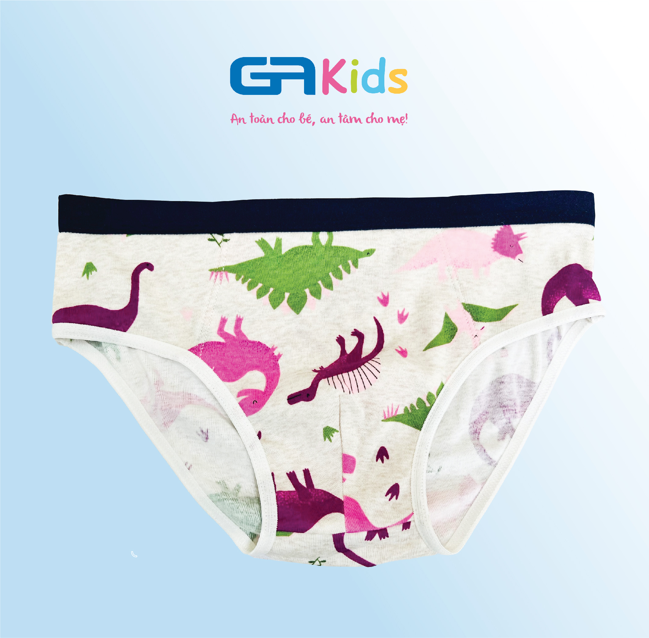Set 7 Quần Lót Brief Bé Trai GAKIDS - Cotton Cao Cấp, Thấm Hút Tốt, Thoải Mái Cho Bé Trai Năng Động Cả Ngày